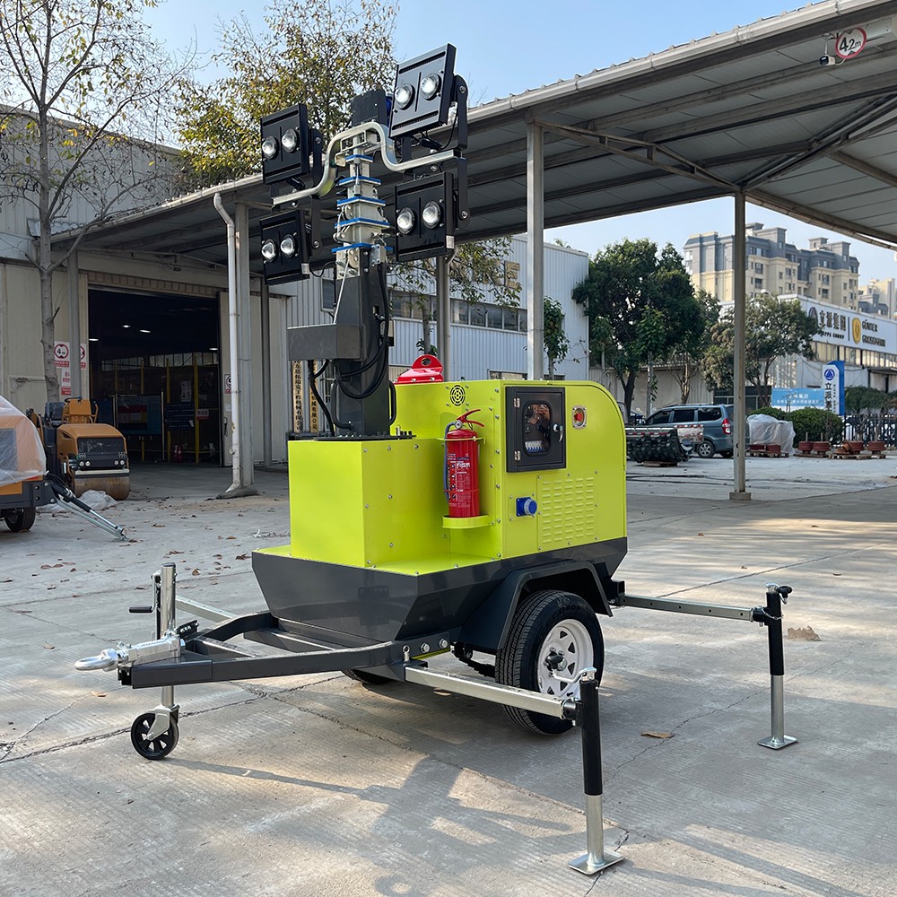 移動(dòng)照明車(chē)在鐵路照明方面的應用